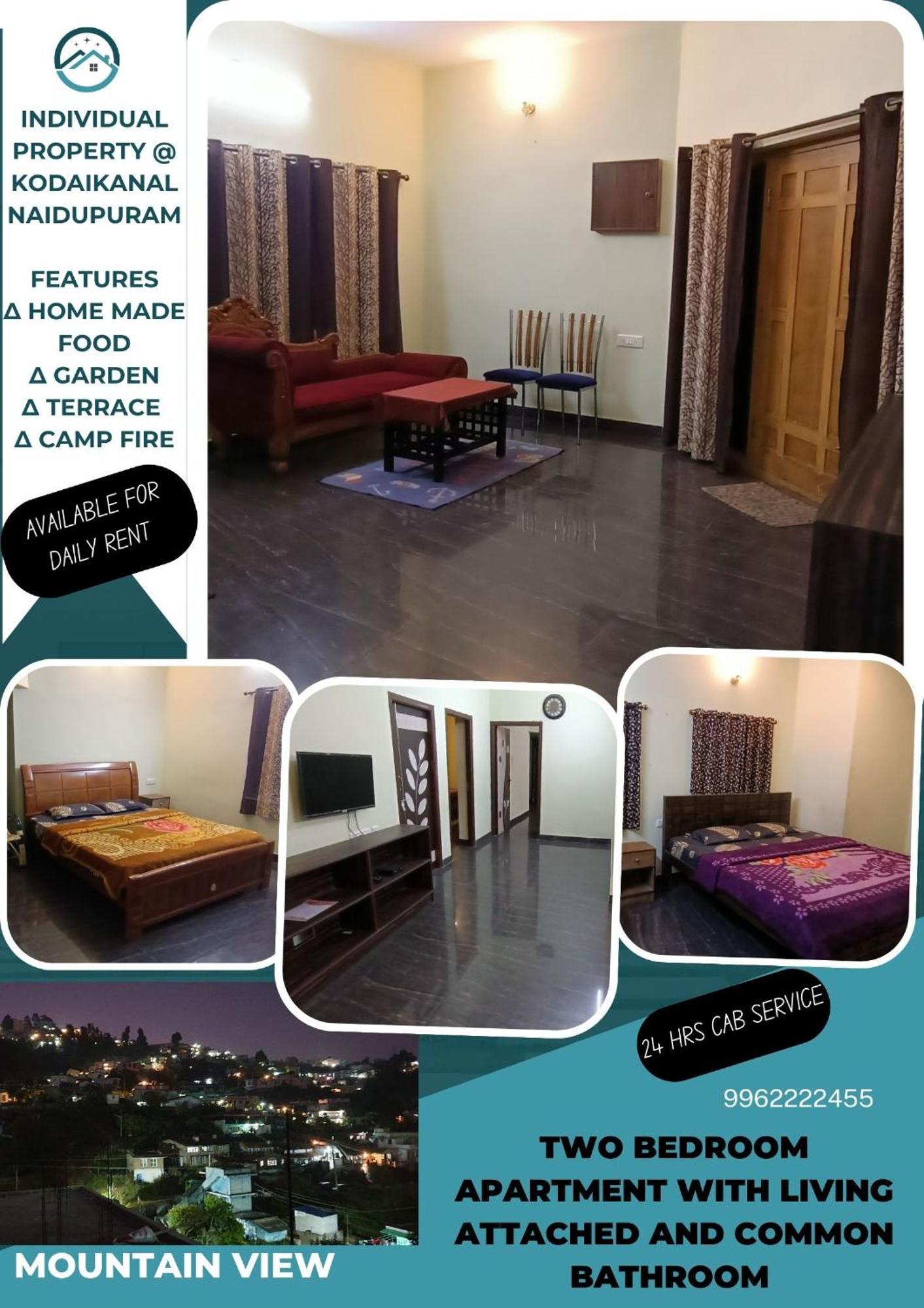 דירות קודאיקנאל Sumira Residency מראה חיצוני תמונה