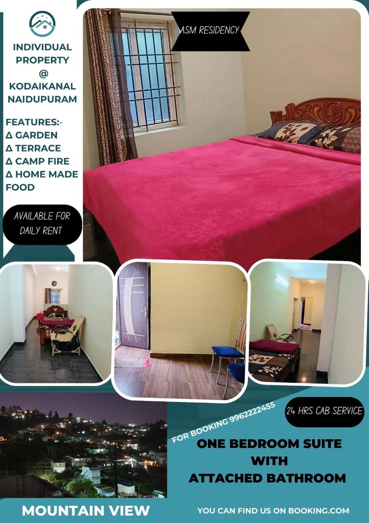 דירות קודאיקנאל Sumira Residency מראה חיצוני תמונה